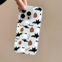 Pumpkin Bat for Apple 17PROMAX mobile phone case iPhone16PLUS funny 15 new 14 hard case 13
