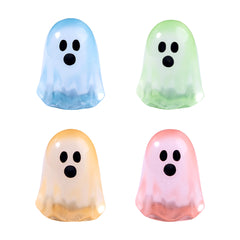 Cross-border creative luminous little ghost cute DIY ornament hanging accessories mini micro-landscape Halloween ornament