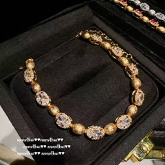 Spring Flower Oath" pink flower bracelet 2025 new autumn and winter daughter temperament niche versatile fashion bracelet