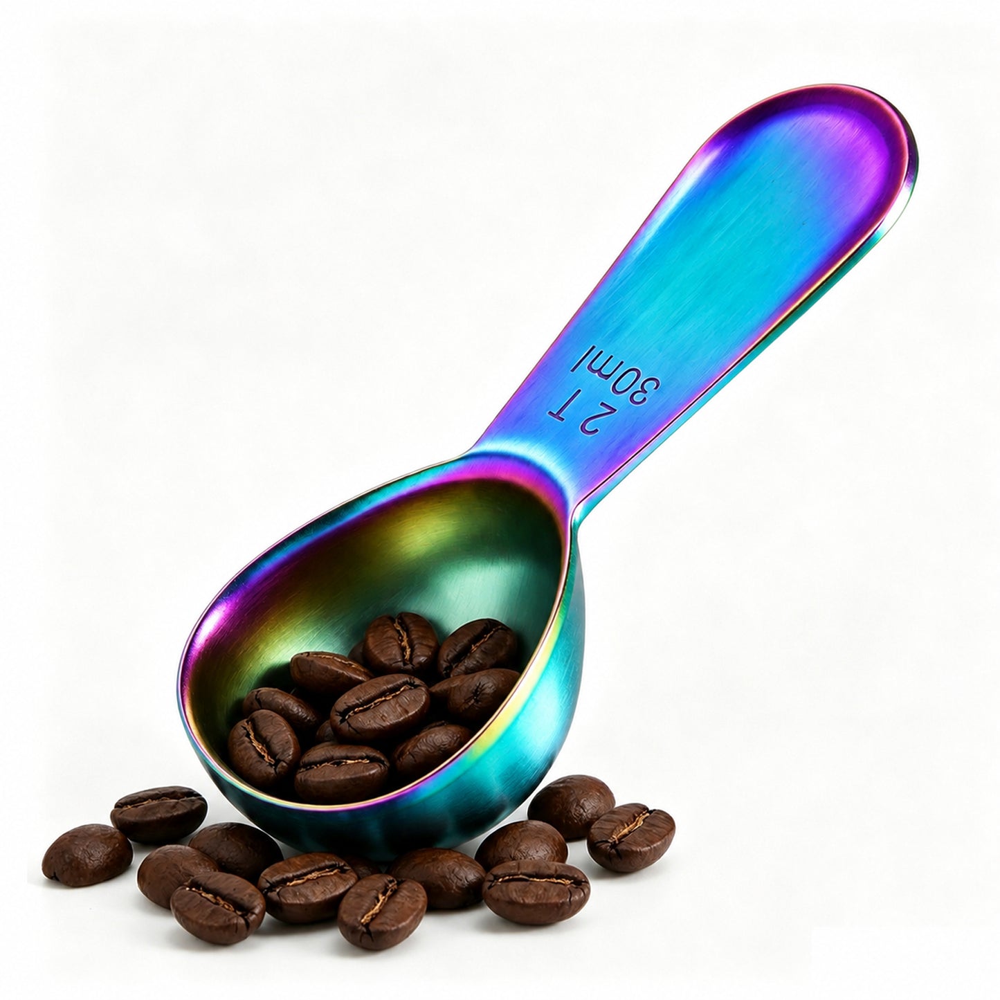 1 Pcs Coffee Scoop, Premium 2 Tablespoon Coffee Spoon for Ground Coffee and Tea, Ergonomic Handle