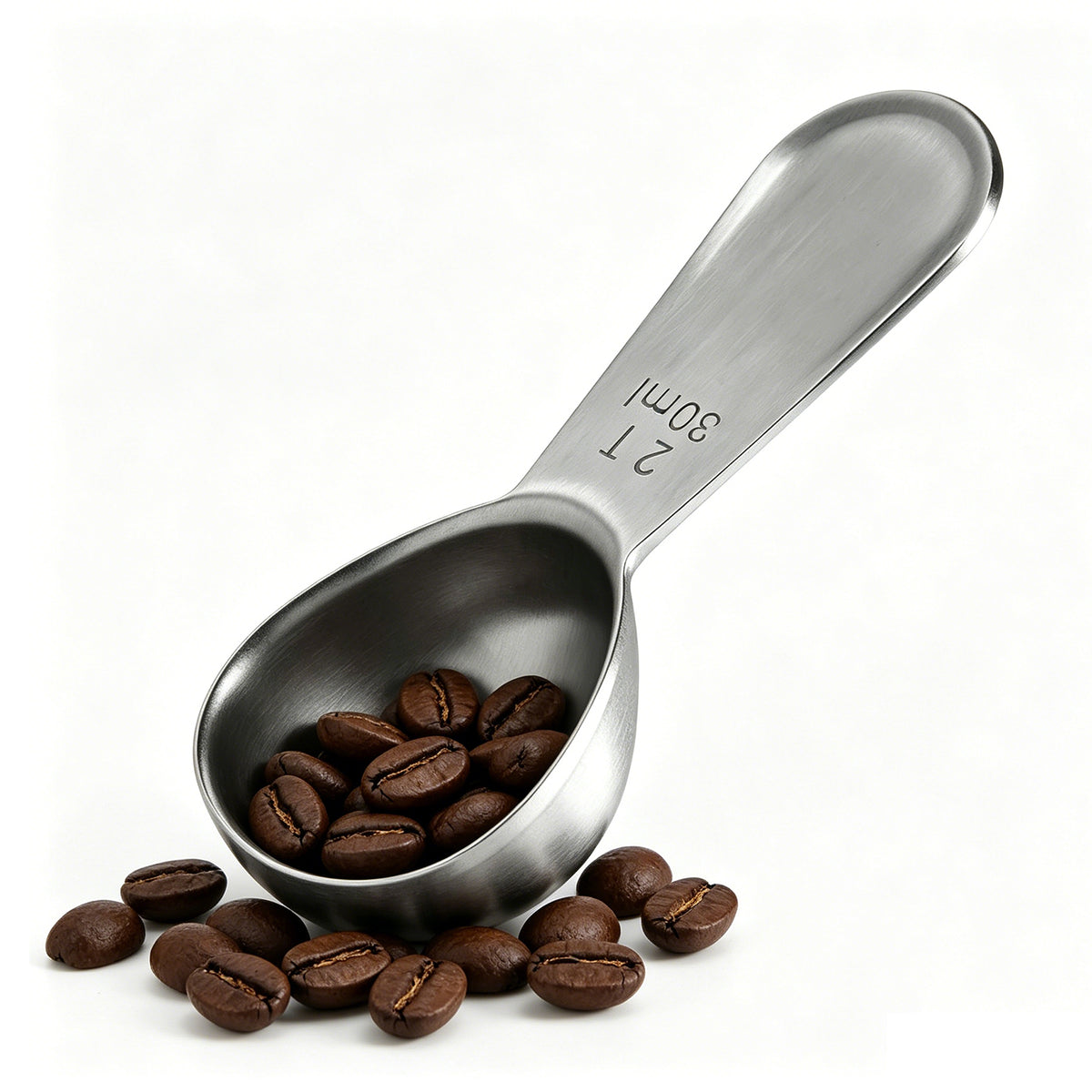 1 Pcs Coffee Scoop, Premium 2 Tablespoon Coffee Spoon for Ground Coffee and Tea, Ergonomic Handle