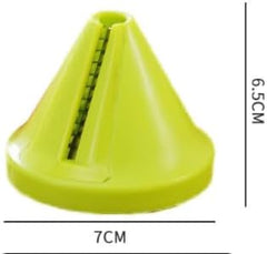 Spiralizer Vegetable Slicer,Kitchen Gadget Funnel Carrot Radish Cutter Shred Slicer Spiral Tools (Rose)