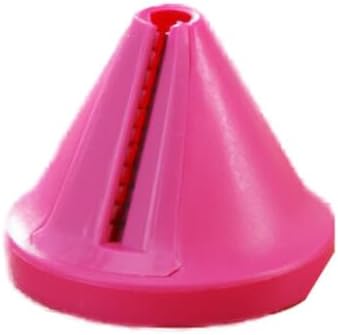 Spiralizer Vegetable Slicer,Kitchen Gadget Funnel Carrot Radish Cutter Shred Slicer Spiral Tools (Rose)