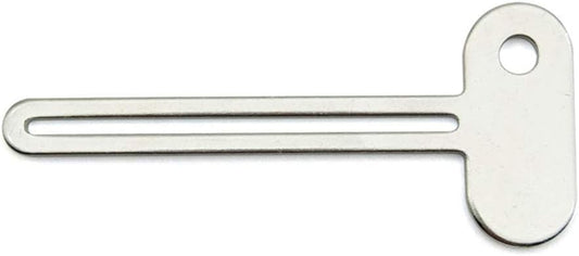 Silver Semicircular Metal Manual Toothpaste Squeezer Stainless Steel Dispenser Tube Squeezer Hand Cream Tube for Key Set Practi Toothpaste Squeezer Dispenser Daily Living Tube Squeezing Aids