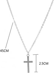 Necklace Pendant Chain Men Women Jewellerycross Pendant Necklace Women Men Simple
