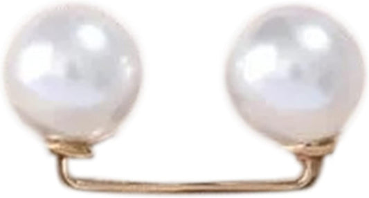Waist Pins For Pants Shrink Waist Circumferences Safety Pins Pearl Brooch Pins For Clothes Neck Button Scarf Clip