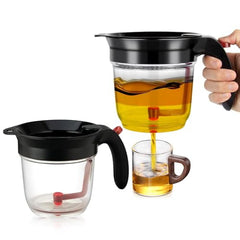 4Cup Fat Separator with Strainer and Bottom Release 33 oz Gravy Grease Separator for Cooking Healthier Gravy
