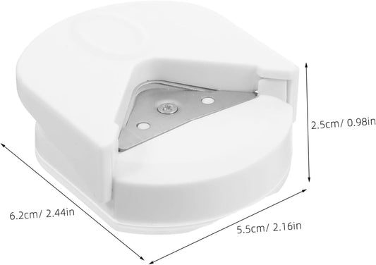 Corner Rounder Punch Trimmer Compact Photo Cardstock Cutter for Shaping for Scrapbooking Crafting and Business Card Design