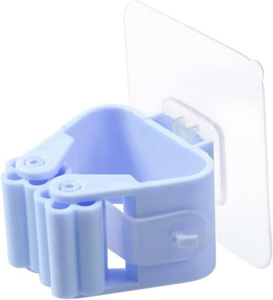 Umbrella Stands Home Storage Rack Wall Mounted Bathroom Mop Hook Umbrella Stand Broom Storage Rack Waterproof Brush Broom Hanger(Blue)