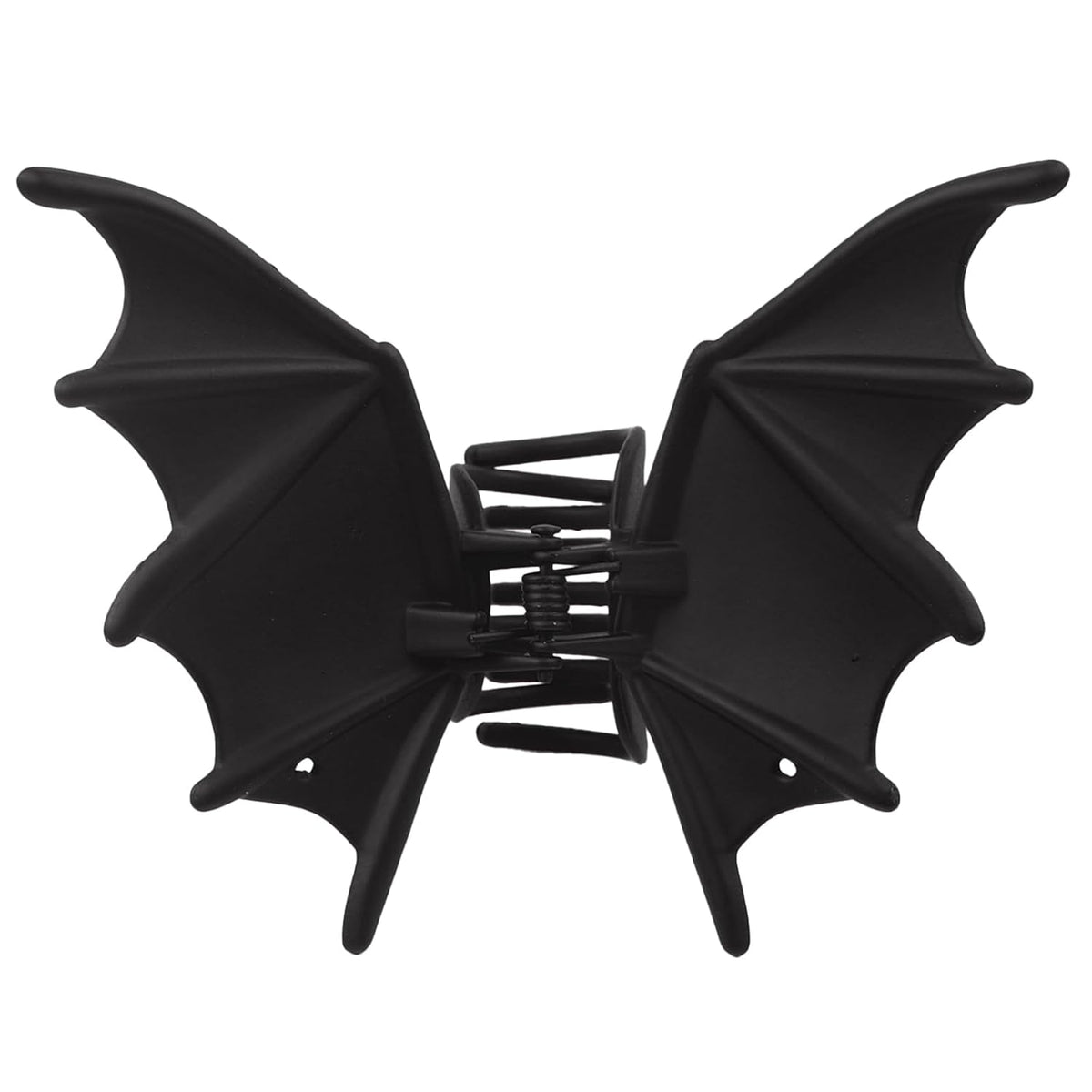 Halloween Bat Hair Clips for Women Black Bat Wing Hair Accessories Matte Metal Bats Claw Clips Goth Hairpins Gothic Medium for Thick Half Ponytail Barrettes Halloween Scary Party Costumes Favors 1Pcs