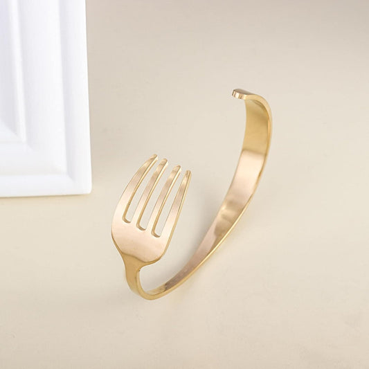 Bysonglezai Bracelet Men'S Bracelets Women Creative Fork Cuff Bracelet For Women Men Fashion Personality Party Three Colors