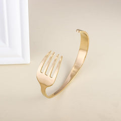 Bysonglezai Bracelet Men'S Bracelets Women Creative Fork Cuff Bracelet For Women Men Fashion Personality Party Three Colors