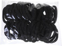 50Pcs/Set Women Colorful Nylon Elastic Hair Bands Ponytail Holder Rubber Bands Scrunchie Headwear(Rose red)