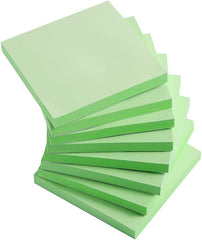 Sticky Notes 3x3 Inches,Light Pink Self-Stick Pads, Easy to Post for Home, Office, Notebook, 8 Pads/Pack