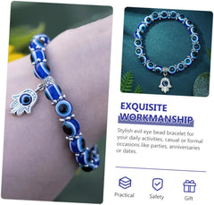 BESTYASH Beaded Evil Eye Bracelet for Men and Women Stylish Fashion Accessory Unique Design Wrist Jewelry for Casual Formal Occasions Eye-catching Minimalist Hand Chain