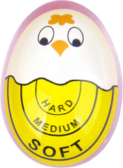 Lasubst Color Changing Egg Timer for Boiling Eggs, Purple