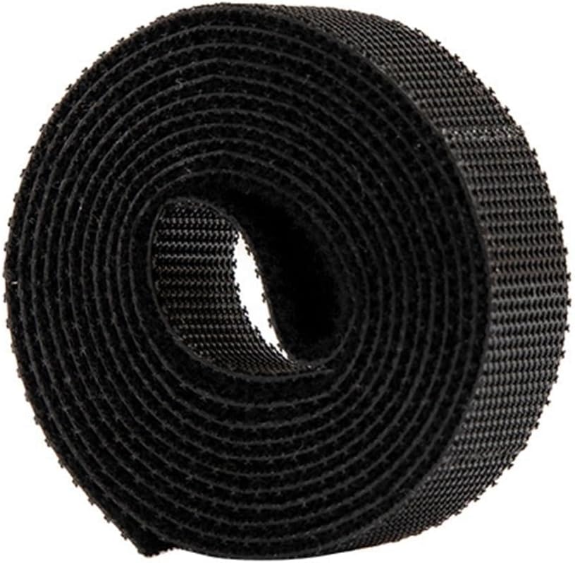 Adjustable Cable Straps with Buckles, Free Cut Length, White Reusable Fastening Cable Ties, Hook and Loop Securing Strap for Cable Tidy, Wire Management, Cord Organiser (Free cutting-Gray-3.28Ft/1m)