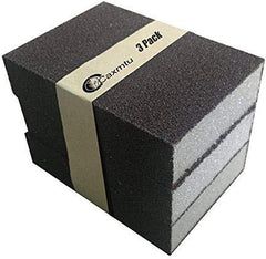 Caxmtu 3Pcs Magic Carborundum Brush Sanging Sponge for Pot Teapot Kettle Descaling Clean Large Area Flexible