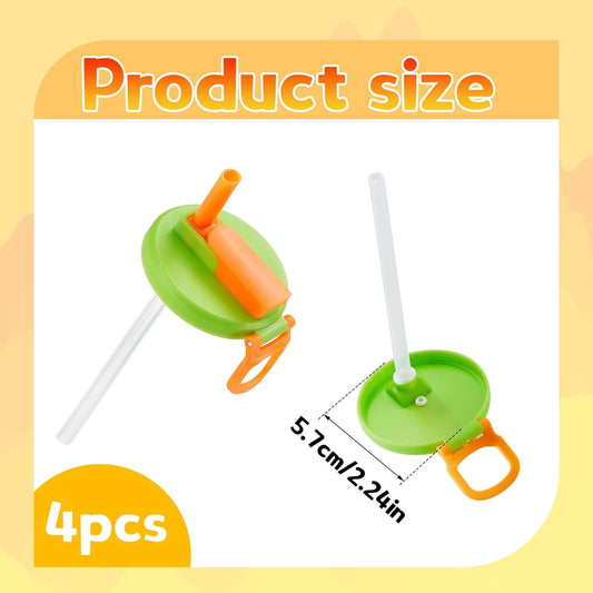 Can Lids For Fizzy Drinks 4 Pack Multi-Colour Reusable Soda Can Toppers With Straws; Universal Fit For UK Beverage Cans; Convenient Outdoor Use; Ideal For Adults And Kids