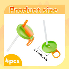 Can Lids For Fizzy Drinks 4 Pack Multi-Colour Reusable Soda Can Toppers With Straws; Universal Fit For UK Beverage Cans; Convenient Outdoor Use; Ideal For Adults And Kids