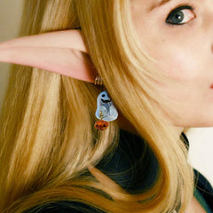 halloween Earrings Cute Spooky Ghost Pumpkin for Women Earrings Dangle Fun Jewelry Gifts Fashion Earring Jewelry