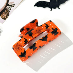 Halloween Hair Clips - Fun Black Bat Alloy Hair Claw Designs Cute Hair Accessories Strong Hold Jaw Clip Halloween Hair Claw Clips Decorations for Women Girls