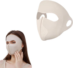 UPF 50+ Sun Protection Face Mask for Women Ice Silk Breathable UV Face Shield Mask Cover for Cycling Hiking Outdoor Sports