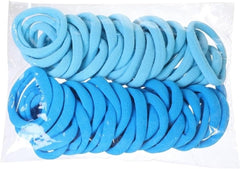 50Pcs/Set Women Colorful Nylon Elastic Hair Bands Ponytail Holder Rubber Bands Scrunchie Headwear(Yellow)