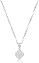 Clover Necklace for Women 18K Gold Plated Four Leaf Clover Pendant Necklaces Lucky Jewelry Gifts for Women