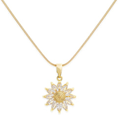 Sonateomber Dainty Chain Simple Pendant Necklace for Women, Cute Statement Rhinestone Single Dangle Necklaces Thanksgiving Christmas Jewelry Gift