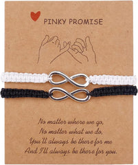 Best Friend Bracelets Couples Bracelets for 2 Matching Yin Yang His and Her Lover Bracelet Jewelry for Bff Friendship Relationship Boyfriend Girlfriend Valentines Gift