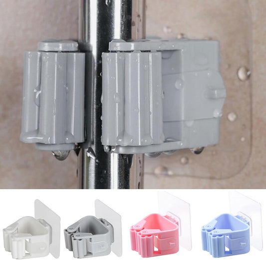 Umbrella Stands Home Storage Rack Wall Mounted Bathroom Mop Hook Umbrella Stand Broom Storage Rack Waterproof Brush Broom Hanger(Blue)