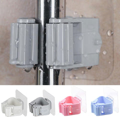 Umbrella Stands Home Storage Rack Wall Mounted Bathroom Mop Hook Umbrella Stand Broom Storage Rack Waterproof Brush Broom Hanger(Blue)