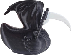 Grim Reaper Duck Figurine – Spooky Duck for 4x4 Ducking & Cruise Hiding – Halloween Gothic Dashboard Figurine – Horror Duck Collectible – 3D Printed in Canada