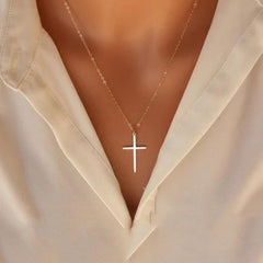 Necklace Pendant Chain Men Women Jewellerycross Pendant Necklace Women Men Simple