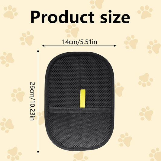 Pet Hair Remover Electrostatic Gloves,Reusable Pet Hair Remover Gloves，for Couch, Furniture, Carpet, Curtain