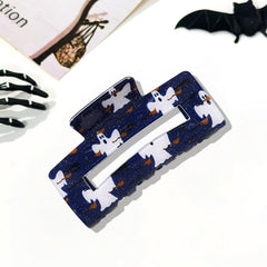 Halloween Hair Clips - Fun Black Bat Alloy Hair Claw Designs Cute Hair Accessories Strong Hold Jaw Clip Halloween Hair Claw Clips Decorations for Women Girls