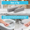 34 Pack Pumice Stone Toilet Cleaner with 3 Handles, Scouring Sticks for Toilets, Sinks, Grills, Hard Water Rings & Rust