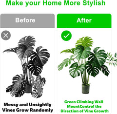 5pcs Frog Plant Stand, Multipurpose Plastic Flower Stem Support for Climbing Houseplant, Leaf Holder Hook, Vines Traction Stabilizer Structure Grapple Indoor Outdoor Monstera Garden Decor Accessories