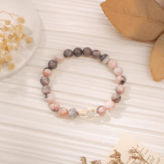 JoycuFF  , Cross Bracelets for Women, Faith Religious Easter Catholic Christian Jewelry, Meaningful Baptism Communion Confirmation Natural Stone Bracelets for Women