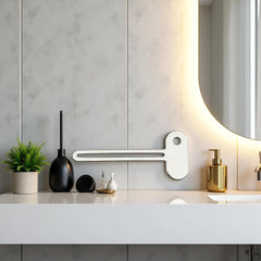 Silver Semicircular Metal Manual Toothpaste Squeezer Stainless Steel Dispenser Tube Squeezer Hand Cream Tube for Key Set Practi Toothpaste Squeezer Dispenser Daily Living Tube Squeezing Aids