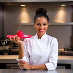 Multifunction Ginger Grater Tool Mini Grater Nutmeg Grinder Garlic Grater, Kitchen Manual Fruit Vegetable Nuts Chopper Grinder Tools (Rose Red)