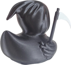 Grim Reaper Duck Figurine – Spooky Duck for 4x4 Ducking & Cruise Hiding – Halloween Gothic Dashboard Figurine – Horror Duck Collectible – 3D Printed in Canada
