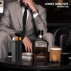 Small Cigarette Case 2 in 1, Cigarette Container Lighter Case, Smoking Accessories, Cigarette Storage Portable Box