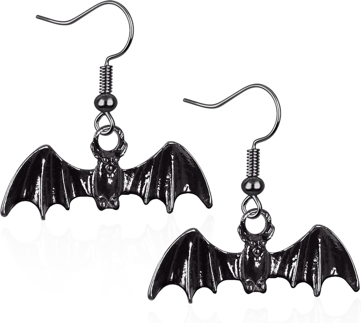 FULLIVE Halloween Earrings, Funny Skeleton Stud Dangle Skull Earrings, Hypoallergenic Halloween Accessories for Women Skeleton Jewelry