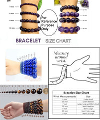 Natural Hematite, Obsidian, Strawberry Quartz & Rose Quartz 8mm Round Shape Smooth Cut Beads Stretchable Bracelet For Men & Women. Unisex Bracelet For Healing|STB_VG_11714