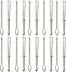 20Pcs Bodkin Drawstring Threader,Needle Elastic Threader,Sewing Tools,Bodkin Sewing Tool,Self-Locking Tweezer Clip Easy Insert into for Sweatpants,Hoodie,Swim Trunk,Elastic Sewing Accessories Diy Tool