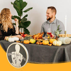 1 Piece Funny Double-Sided Heads & Tails Coin – Acrylic Couple Challenge Token Playful Adult Joke for Date Night & Prank Fun