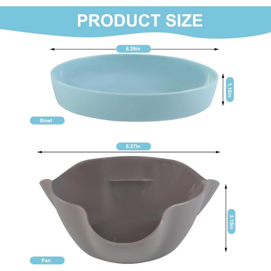 Double Dish Pistachio Bowl, Snack Serving Bowl, Double Dish Nut Bowl, Pistachio With Shell Storage, Perfect for Fruit, Nuts, Candy, and Snacks, Send Goods from Local Warehouse