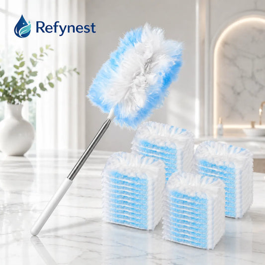 60 Disposable Duster Refills with 43-Inch Handle